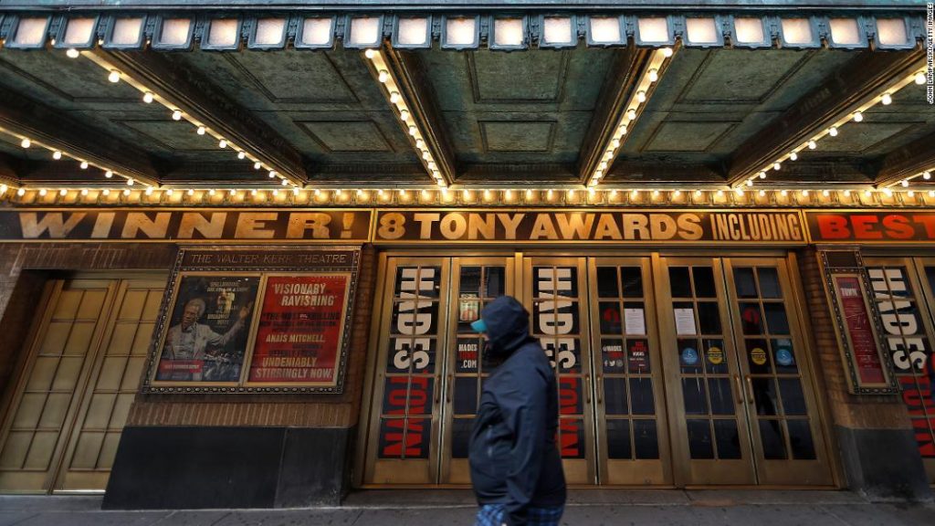 Teatros da Broadway irão ficar fechados até janeiro de 2021